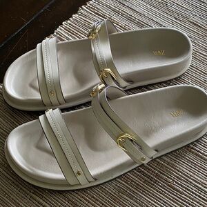 Zara Slide Sandals NWOT 38/7.5/8.0 Most Comfortable Bloggers